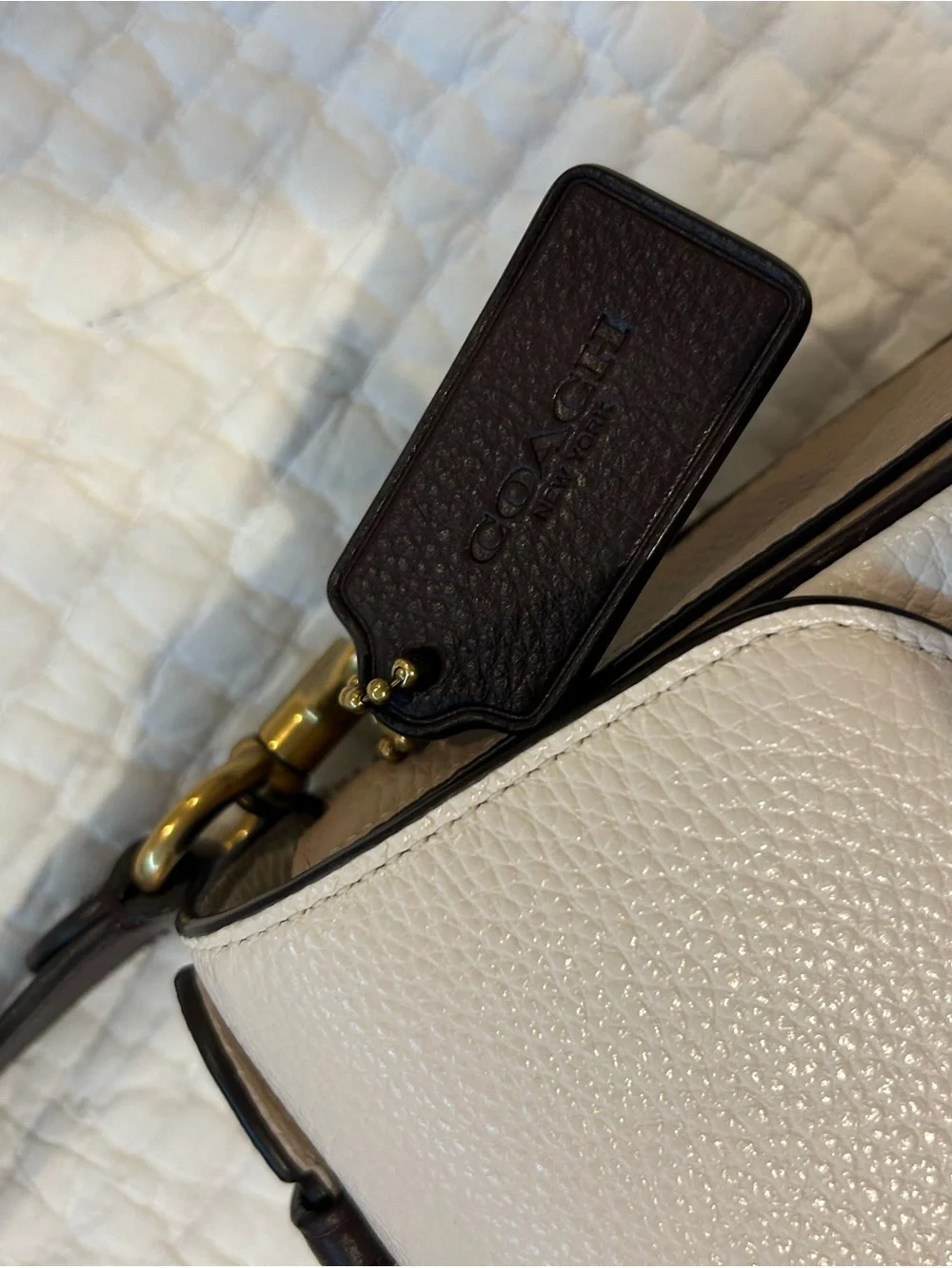 Coach Cassie B4 Chalk Colorblock Leather Crossbody Bag - Picture 4 of 9